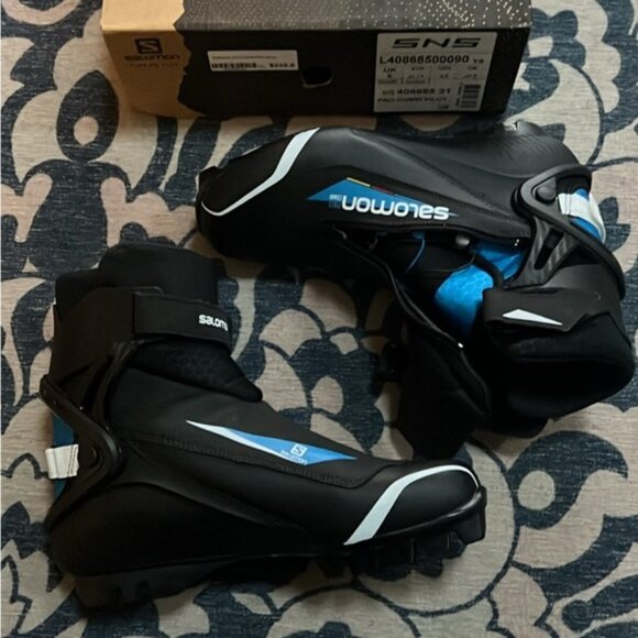 Salomon Pro Combi Pilot Nordic ski xcountry boot SNS men’s - Picture 1 of 5